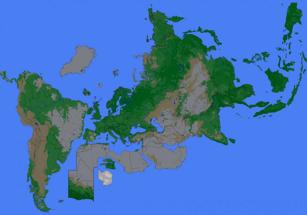 Free World Background Map