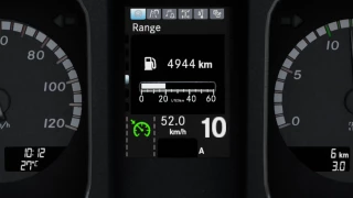 Realistic Dashboard Computer Mercedes Actros MP4 1.55 thumbnail 2