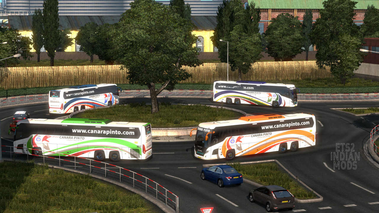 Indian Canara Pinto Skin Pack for Scania Touring