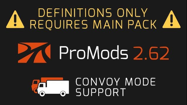 ProMods 2.62 Convoy Mode Support