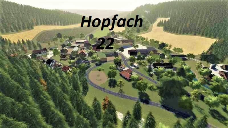 Hopfach Map