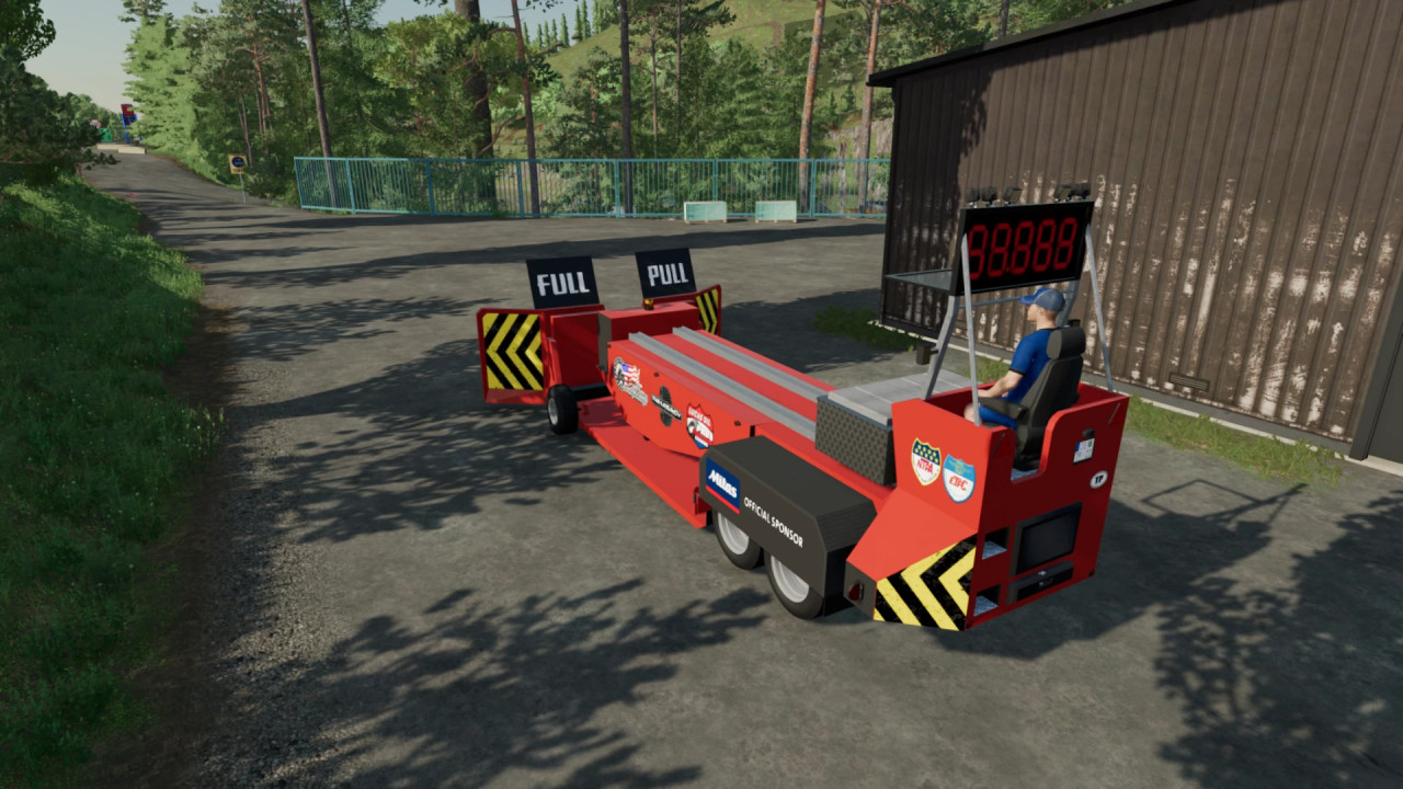 Tractor Pulling Sled