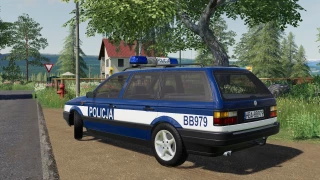 Volkswagen PASSAT B3 VARIANT POLICE v 1.0 thumbnail 2