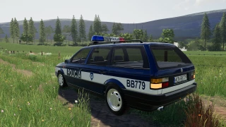 Volkswagen PASSAT B3 VARIANT POLICE v 1.0 thumbnail 4