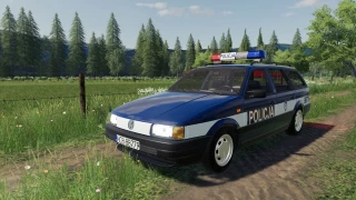 Volkswagen PASSAT B3 VARIANT POLICE v 1.0 thumbnail 6