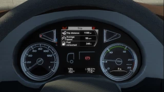DAF XF 106 Improved Dashboard v1.0 thumbnail 2