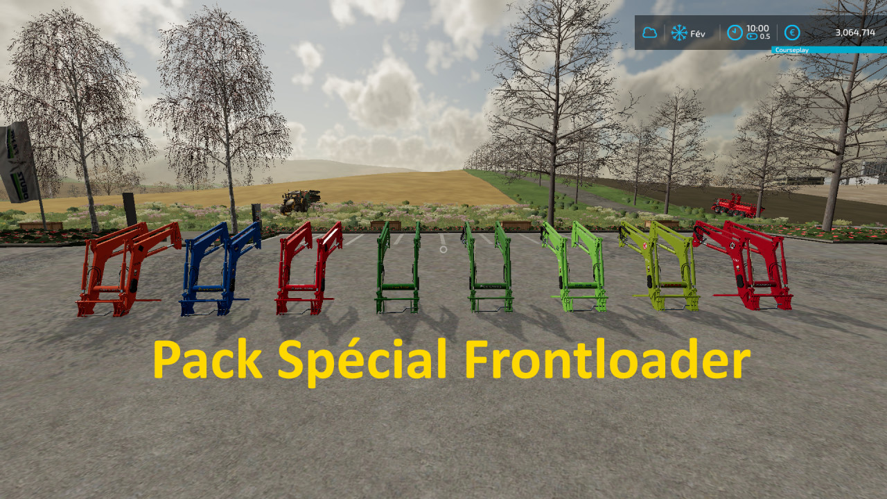 FS22 Pack Spécial Frontloader By BOB51160