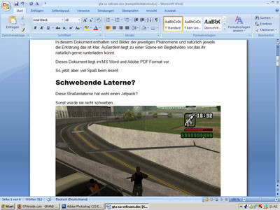 GTA San Andreas Bugs