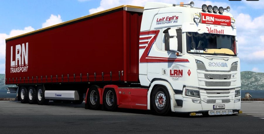 Scania R LRN / Leif Egil Transport Valhall Skin
