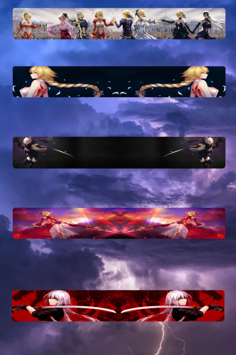 Anime mud flaps pack