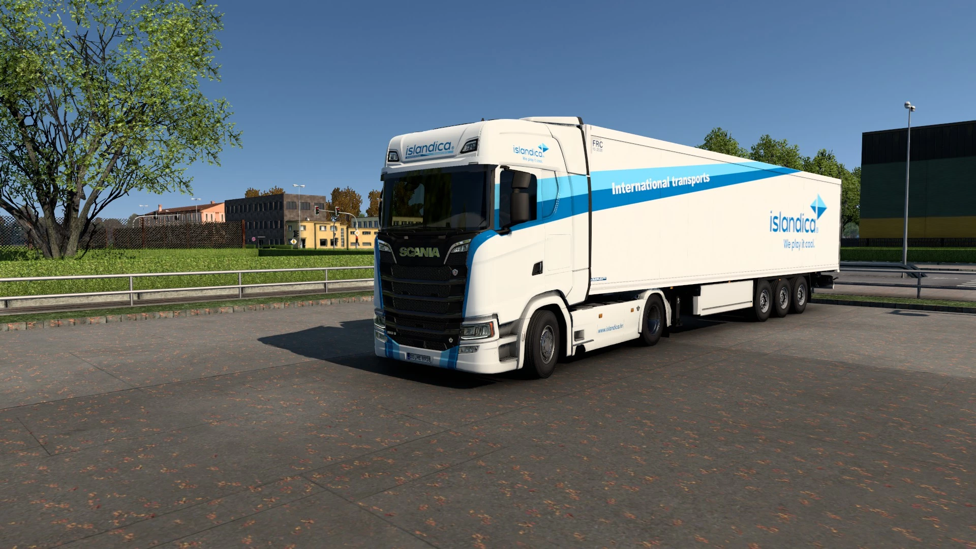 Combo Skin Islandica transport 1.0 - ETS 2