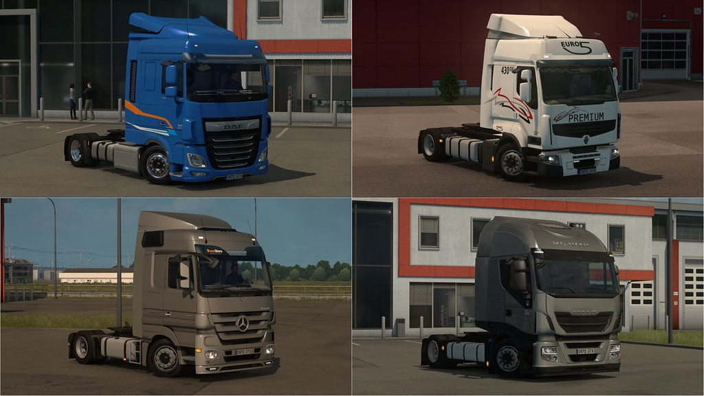 Low deck chassis addons for Schumi's trucks v4.7 1.39