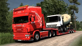 Download Scania RJL Falck Skin - ETS 2 - ModLand.net