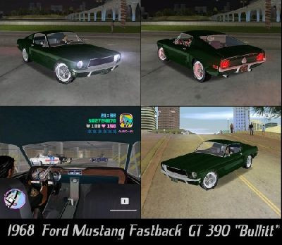 1968 Ford Mustang Fastback "Bullitt"
