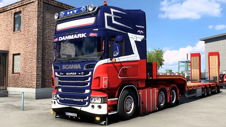 Scania FreD Ex Bjarne Nielsen Skin 2.0 2.0 - ETS 2