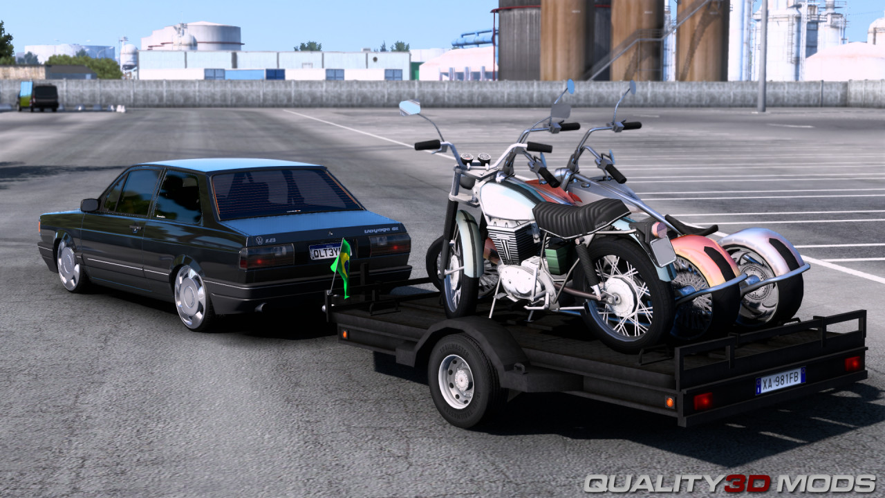 Pack ownable trailers for cars
