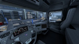 Scania RJL 5 series Grey leather Interior 1.0 thumbnail 2