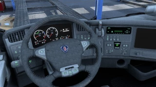 Scania RJL 5 series Grey leather Interior 1.0 thumbnail 3