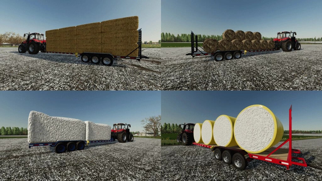 30&#039; Flatbed Autoloading Trailer Pack