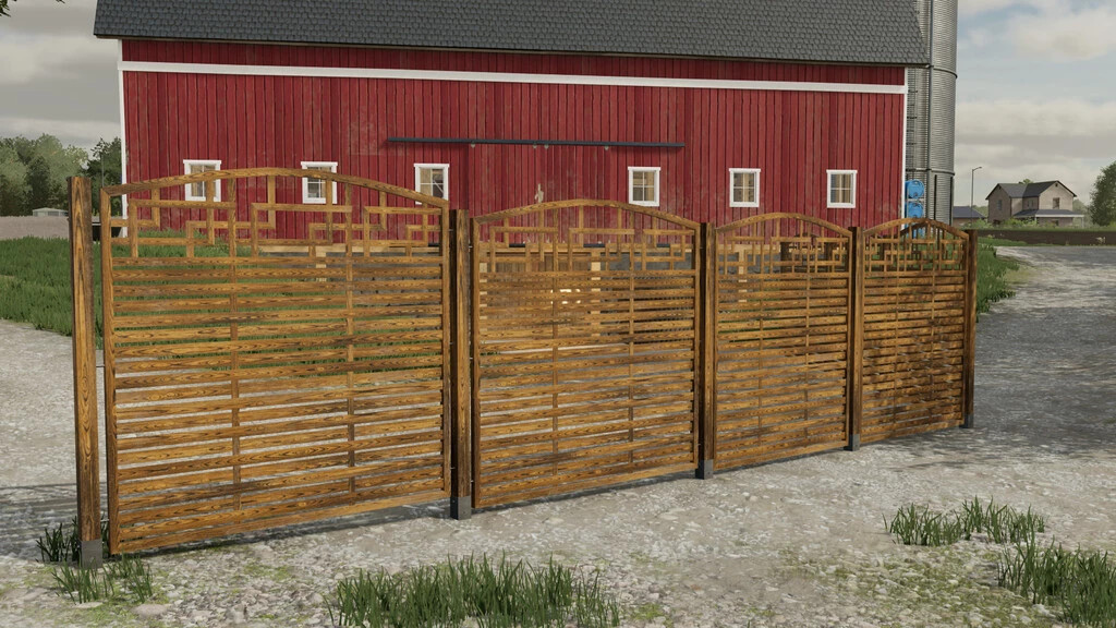 Decorative Wooden Fence