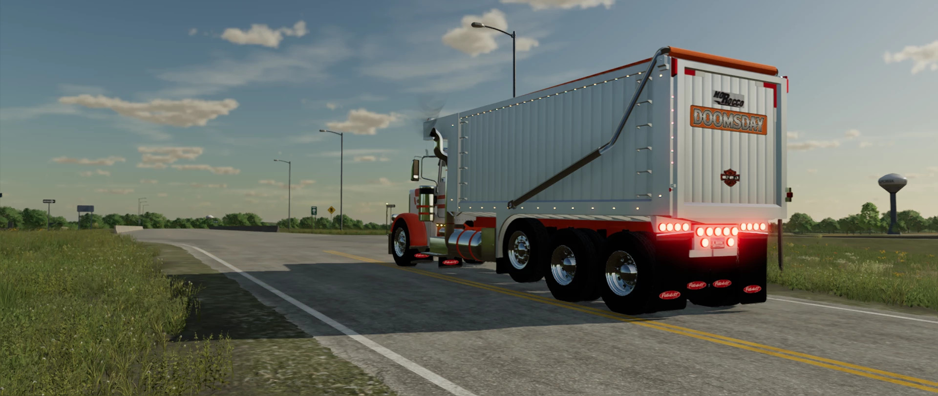 Doomsday peterbilt 389 dump truck v 1.0 - FS 22