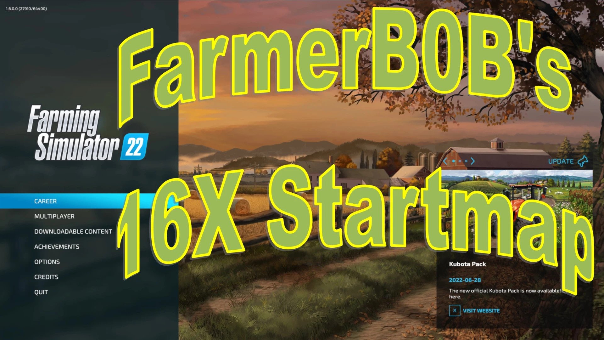FarmerB0Bs 16X Playable Empty Start Map
