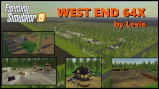 FS19 WestEnd 64x map