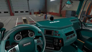 DAF XF turquoise Interior 1.45 thumbnail 2