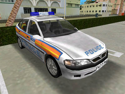 Metropolitan Police Vauxhall Vectra
