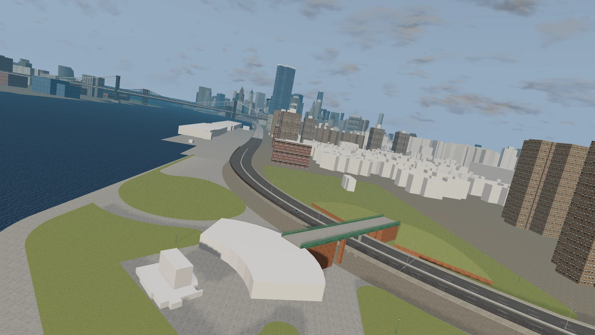 W.I.P FDR Manhattan Freeroam 1 - BeamNG.drive