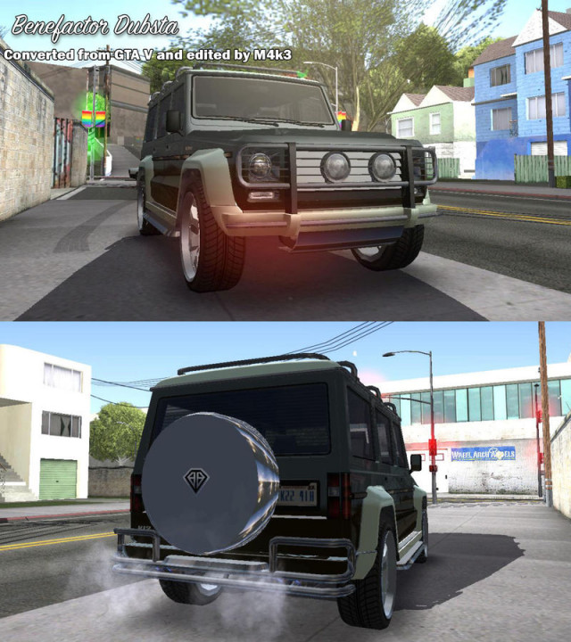 GTA V Benefactor Dubsta