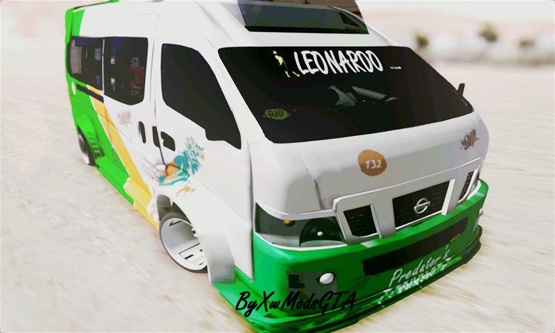 Nissan NV 350 Urvan "Leonardo" Autobuses Valle de Mexico S.A de C.V