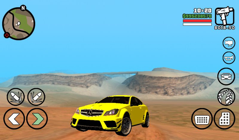 Mercedes-Benz C63 AMG For Android (only Dff)