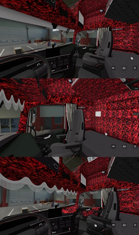 Volvo FH5 Red Danish Plush Interior + Exterior 3.0 3.0