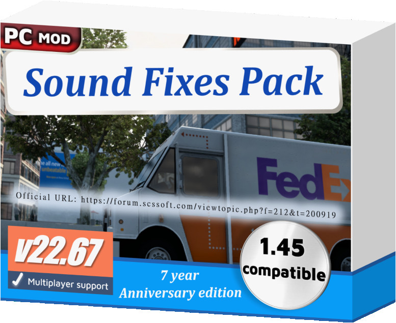 Sound Fixes Pack - 7 year anniversary edition