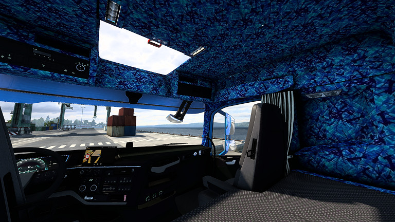 Volvo FH5 Blue Danish Plush Interior + Exterior