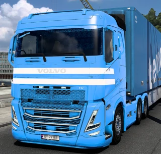 Volvo FH5 Blue Danish Plush Interior + Exterior 3.0 thumbnail 4