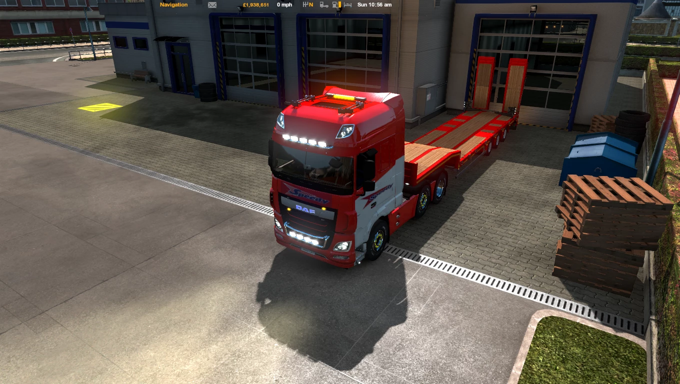 DAF XF Speedy skin 1.0 - ETS 2