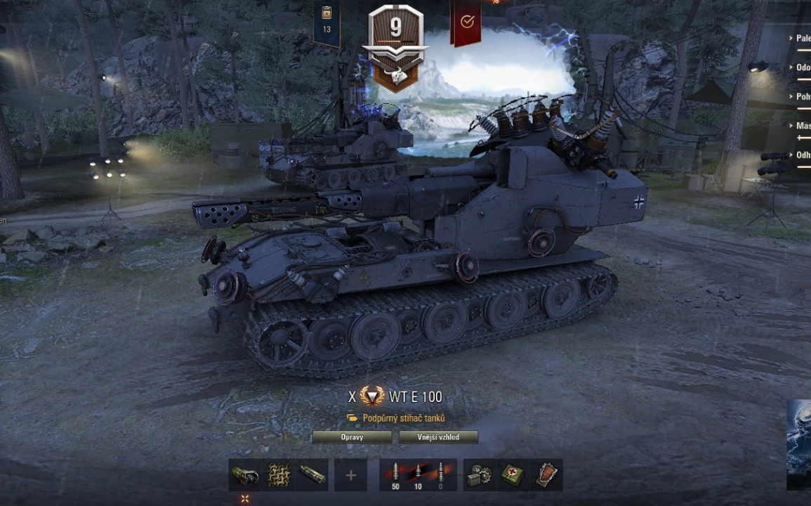 Reskin from WT auf E100 to Blitztrager auf E110