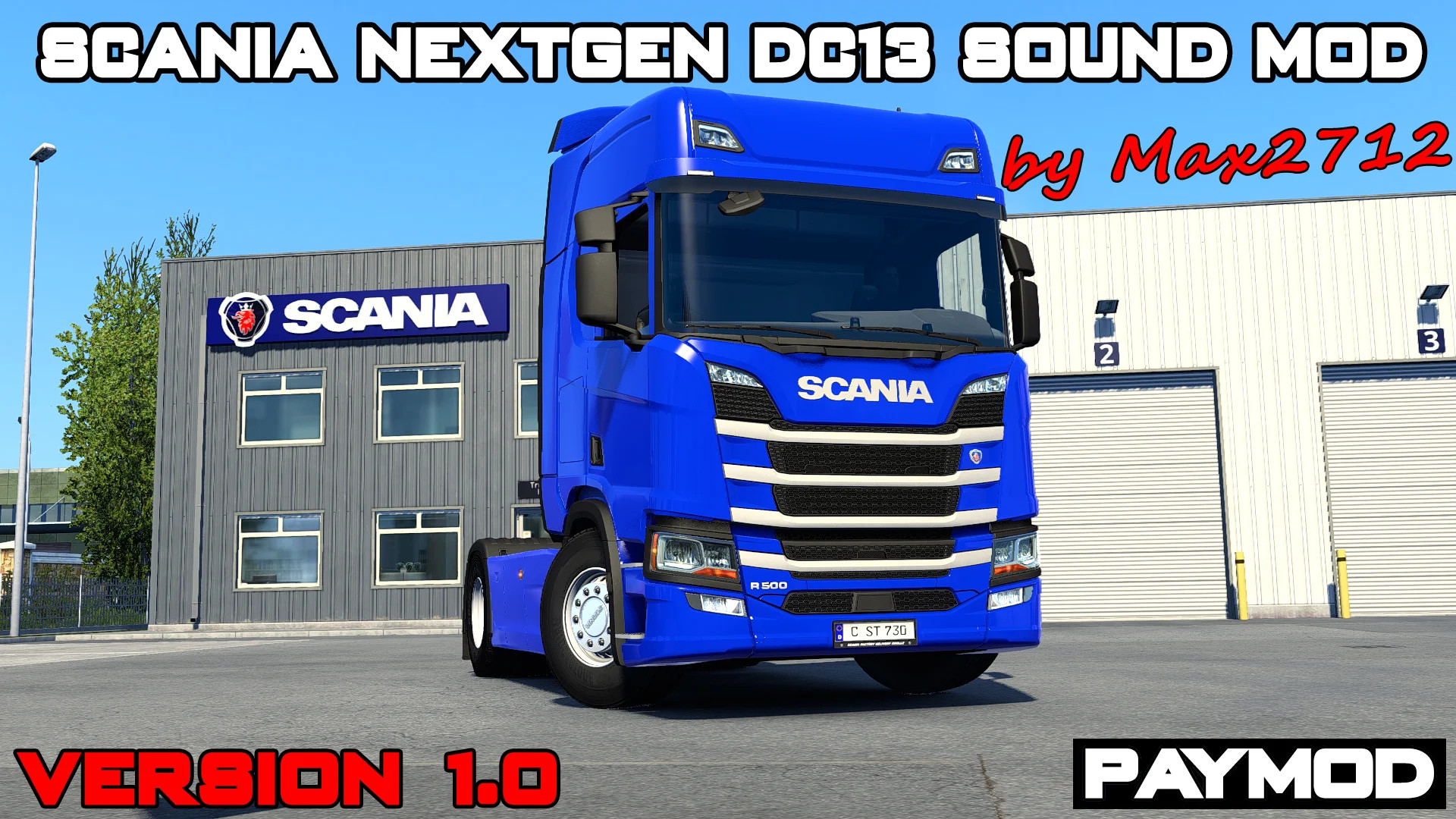 SCANIA NextGen DC13 Sound Mod-1.45