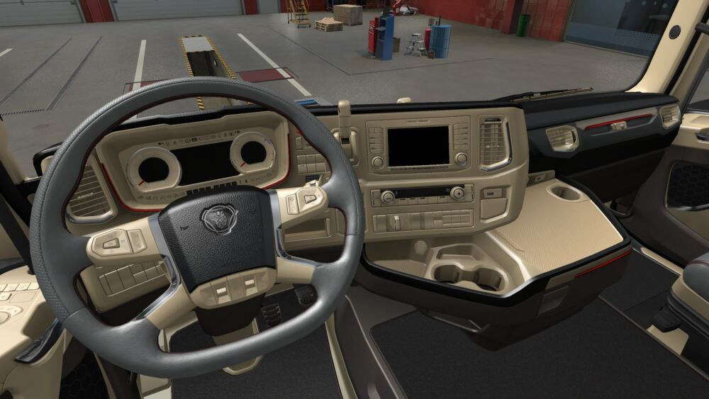 Scania S&R 2016 Beige Interior
