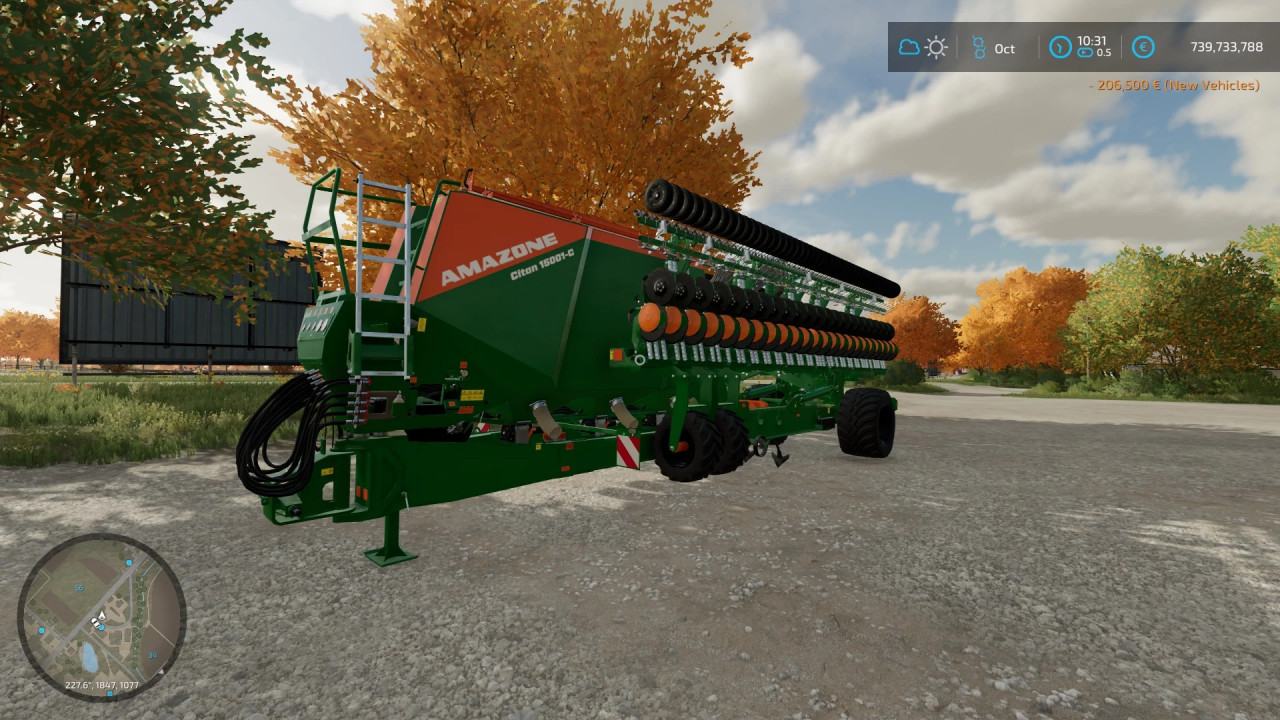 Amazone Citan 15001-C-DS Multifruit Roller