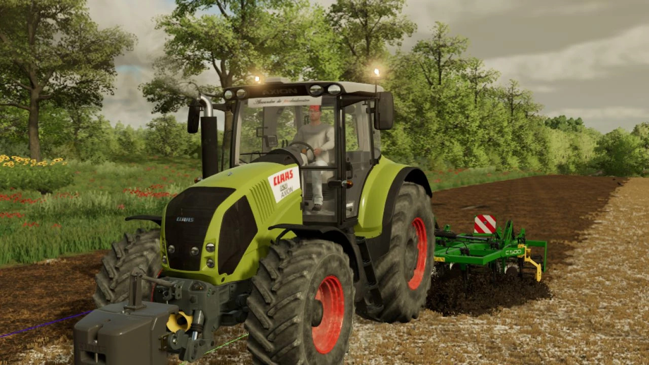 Claas Axion 800 Edited
