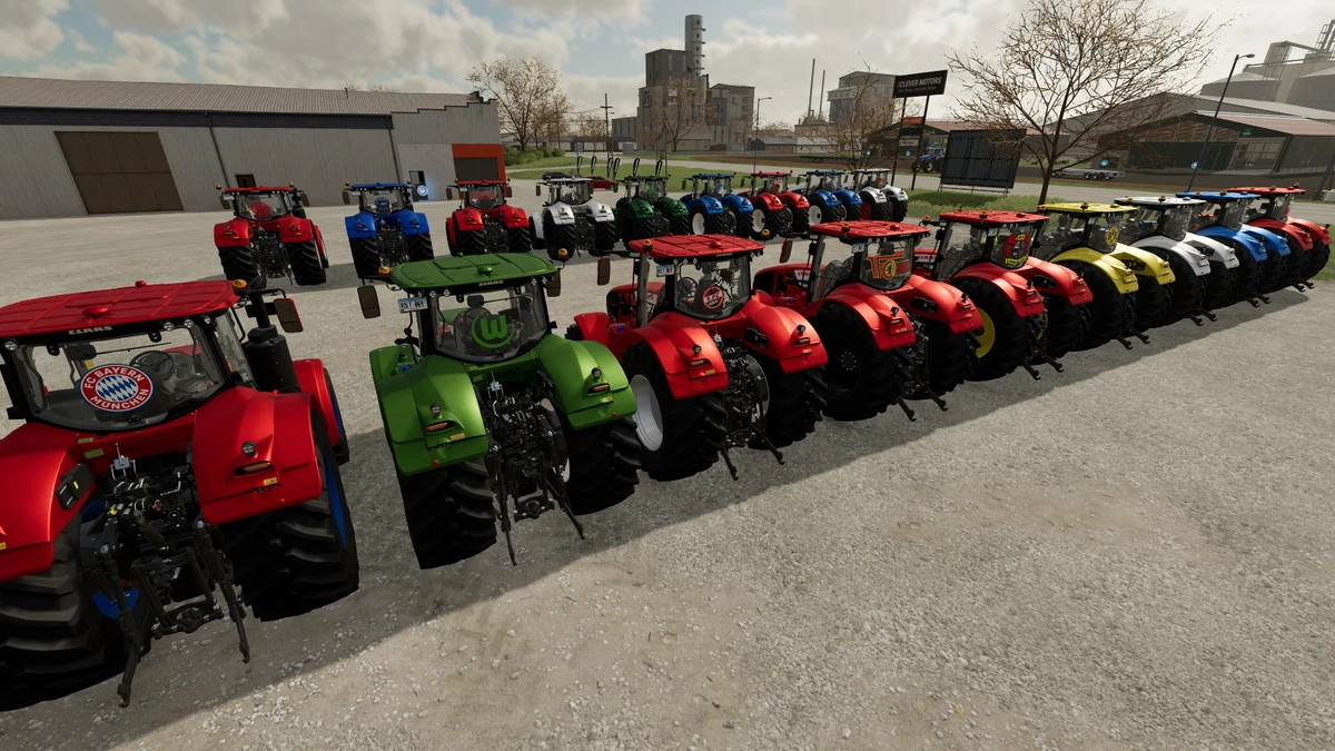 Claas Axion 960 Bundesliga Edition