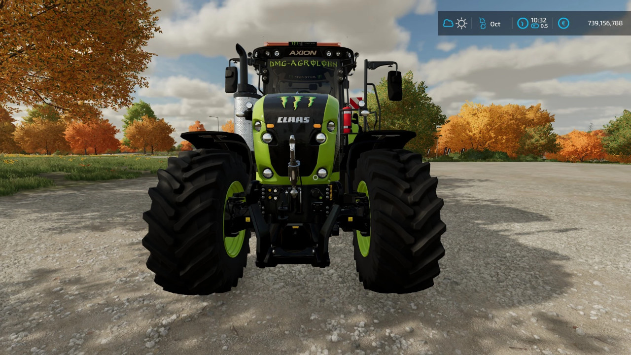 Claas Axion 960TT Monster Energy Edition New