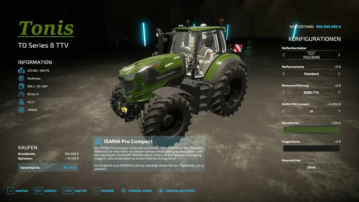 Deutz Series 8