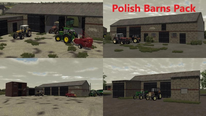 Polish Old Barn