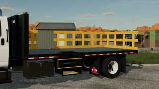 GMC C8500 Flatbed Cone Truck v 1.0 - FS 22