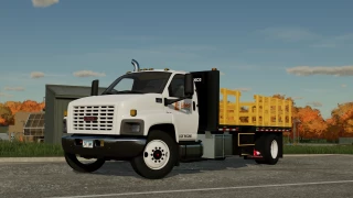 Download GMC C8500 Flatbed Cone Truck - FS 22 - ModLand.net