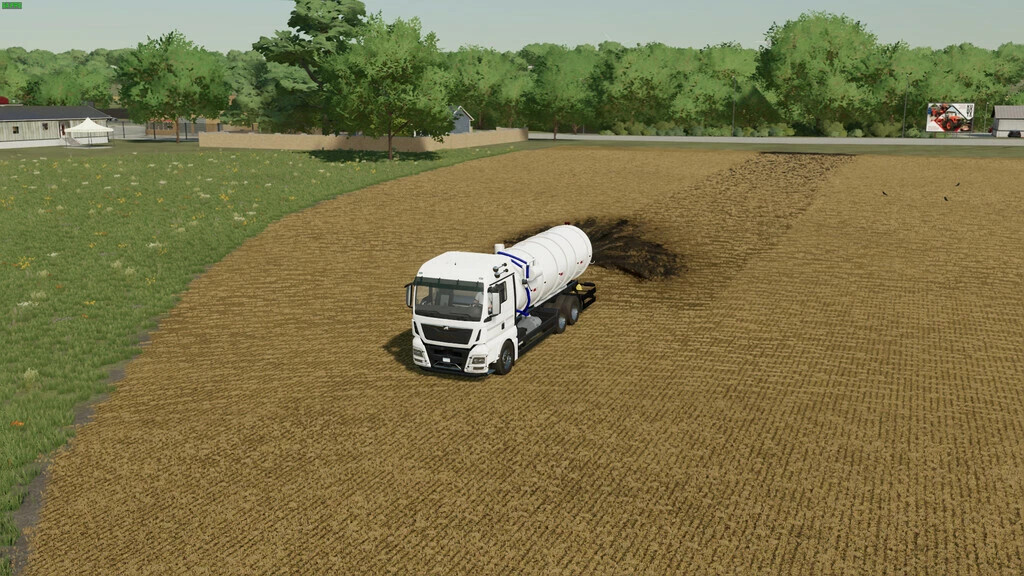 Man Manure Tank